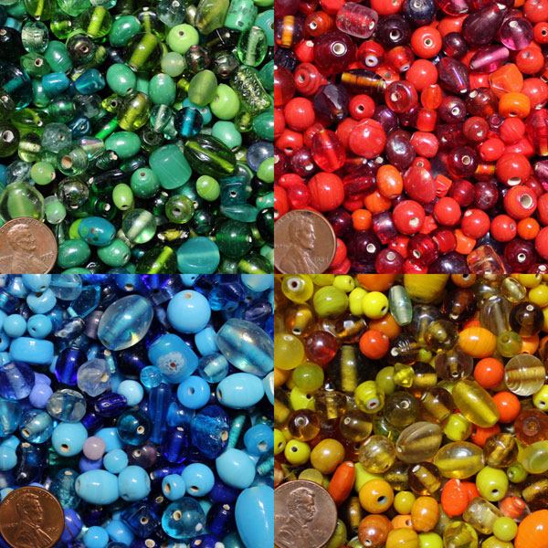 Small Glass Beads