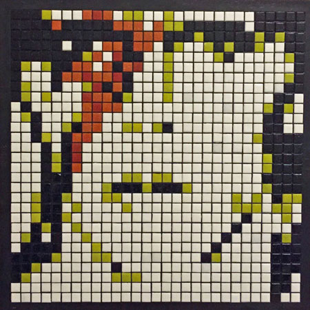 David Bowie Mosaic Portrait