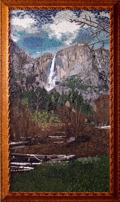 Photorealistic Mosaic Landscape