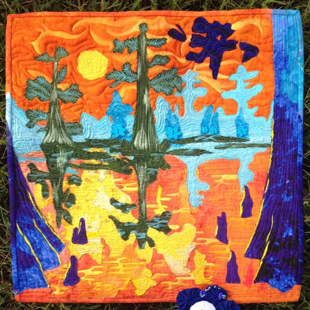Cypress Bayou quilt by Jackie Iglehart