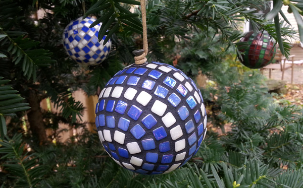 Mosaic Ornament Balls