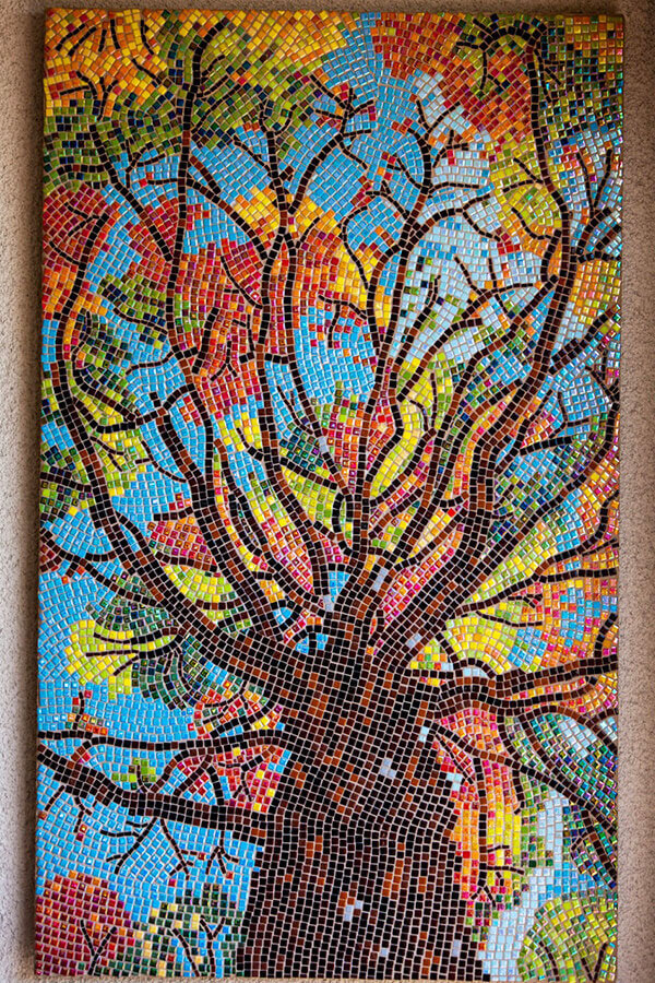 Tree Mosaic Art Robert Friedlander