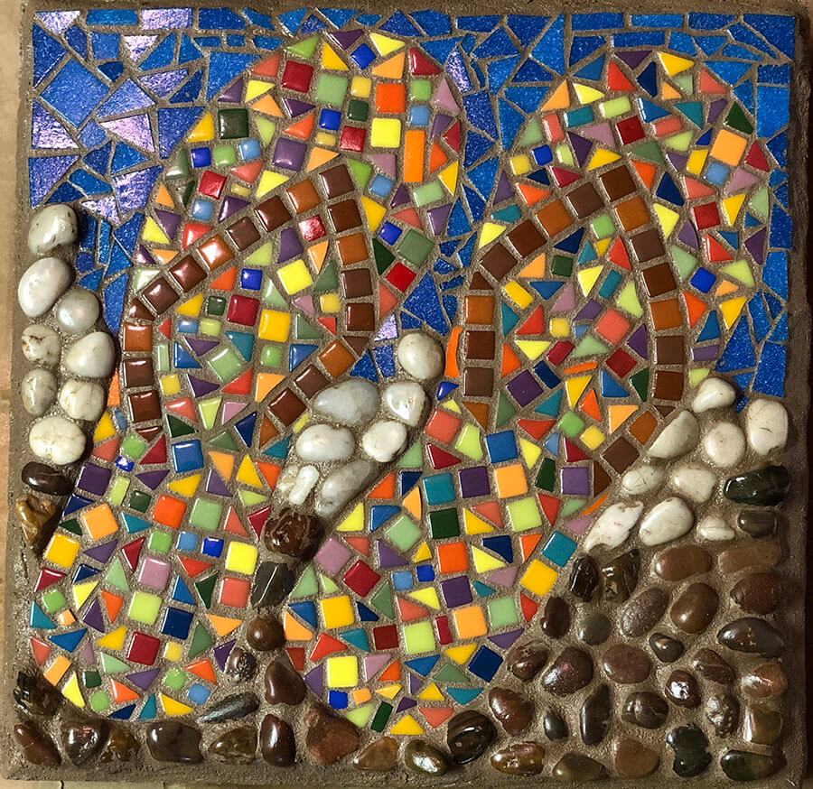 simple mosaic patterns for beginners