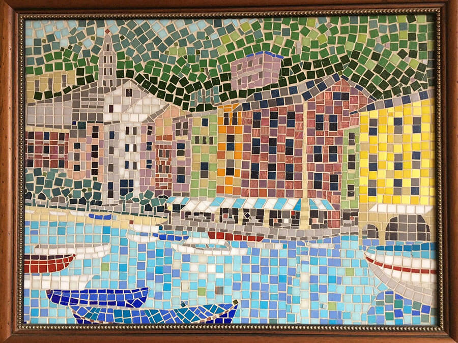 Portofino Mosaic by Terry Broderick.