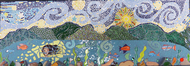 Mosaic Lady of Grand Lake by Janet Sacks