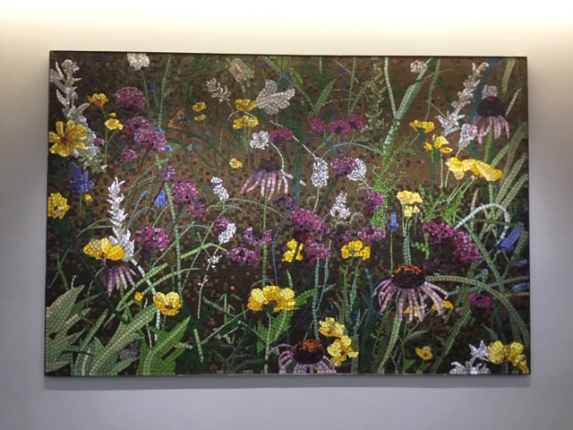 Prairie II (Coneflower) Mosaic, 6 ft x 9 ft