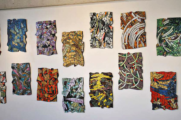 Abstract Mosaic Wall Hangings | How To Mosaic Blog