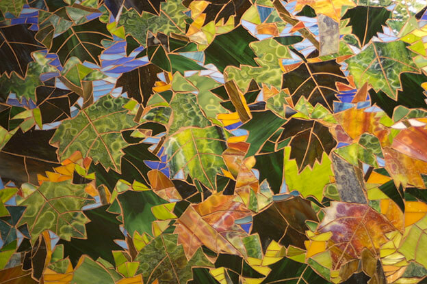 Mosaic Chippewa Creek Detail by artist Yulia Hanansen