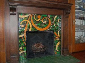 Mosaic Fireplace Surround Hearth B