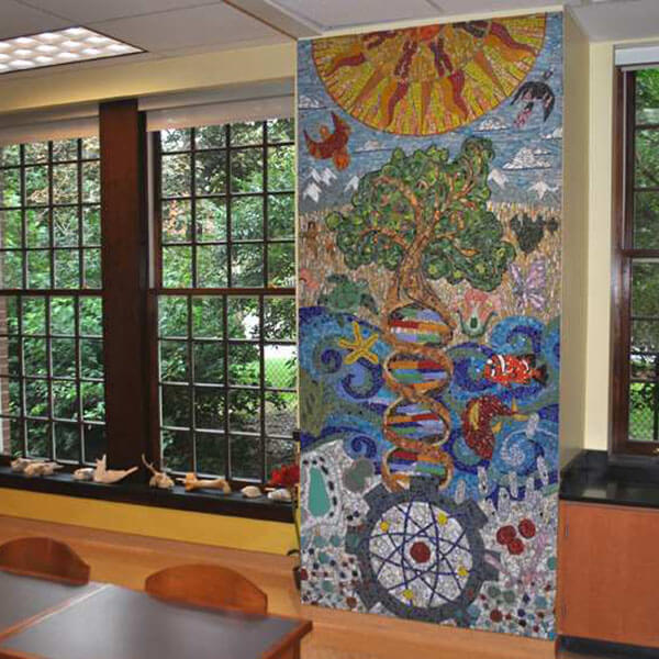 Science Mural Mosaic