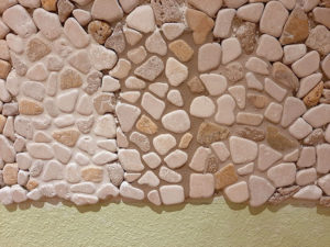 Stone Mosaic Backsplash color study v2