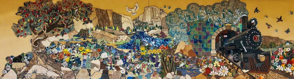 Tuolumne County School Mosaic Mural