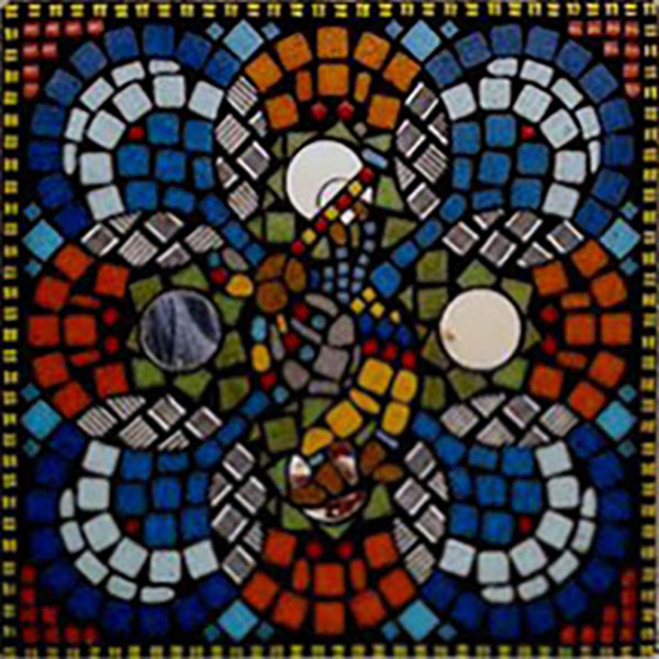 Kokopelli Mosaic with original grout.