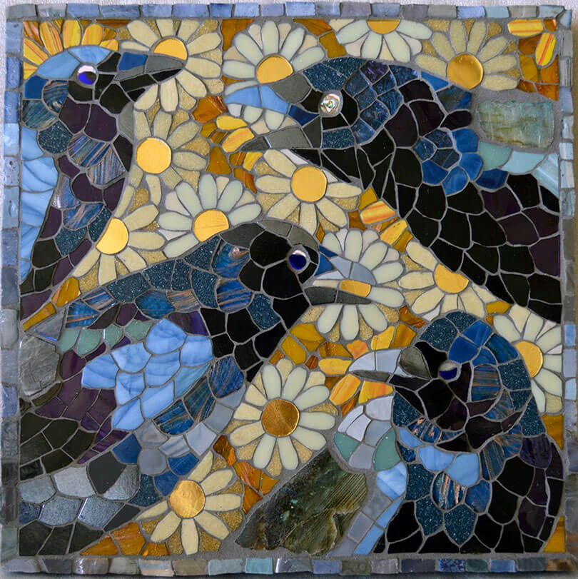 Bright Shiny Things mosaic by KATH KORNELSEN RUTHERFORD