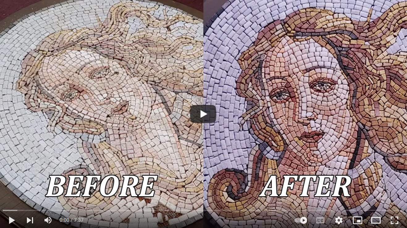 Mosaic Restoration Video