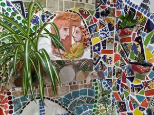 Mosaic Alcove by Masha Leder, detail