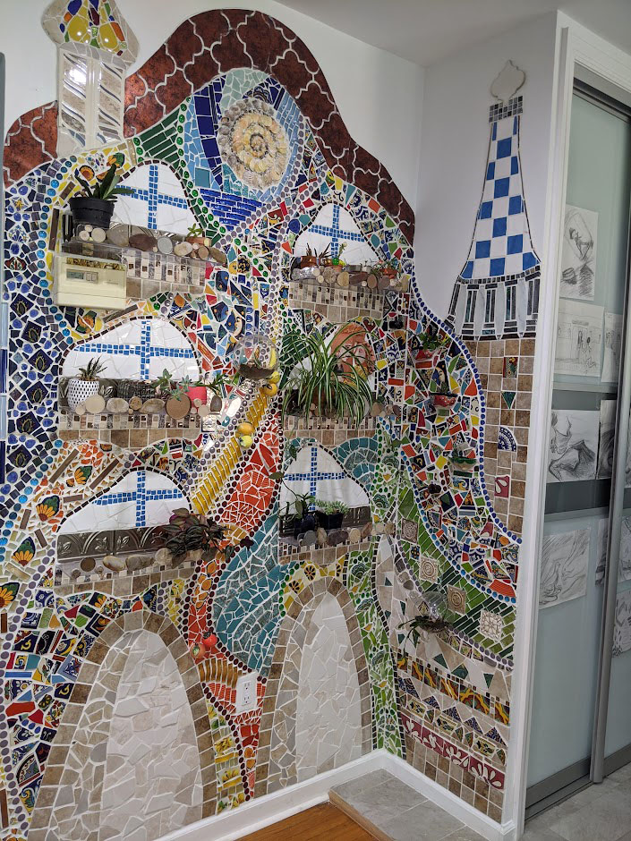 Mosaic Alcove by Masha Leder