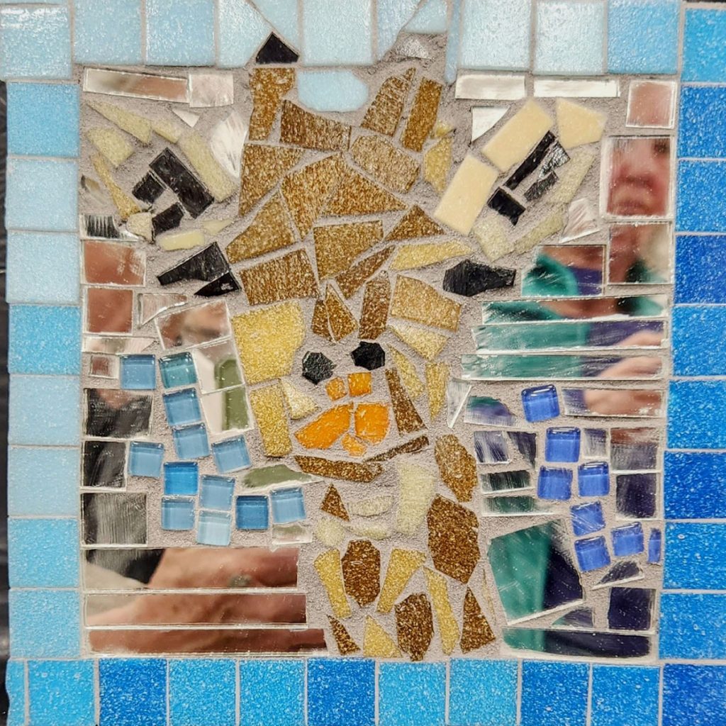 mosaics-jill-gatwood-students-giraffe