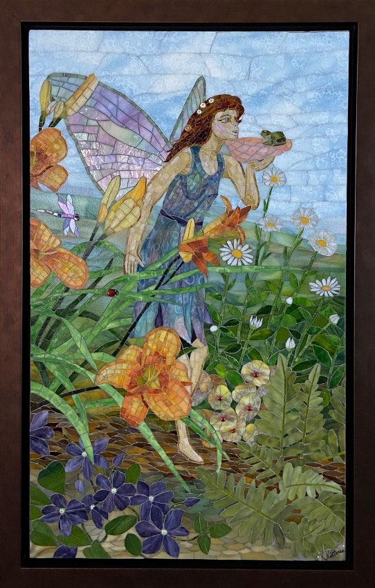 the-garden-fairy-mosaic-karen-kittmer