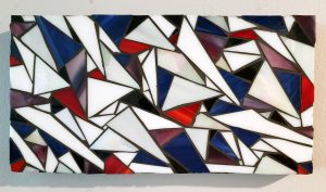 stained glass abstract mosaic natalija