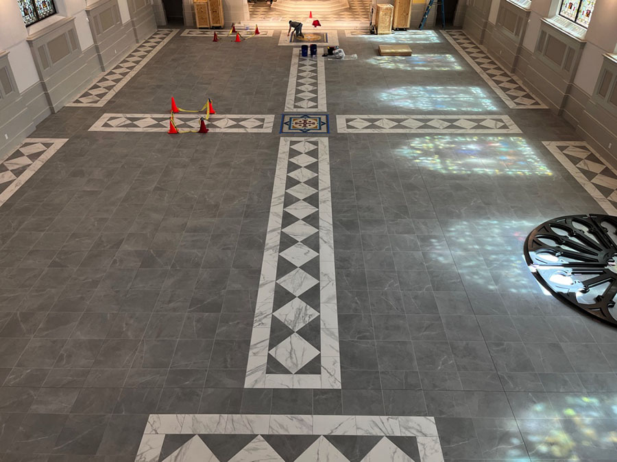 st-clair-assisi-church-mosaics-installation