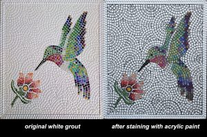 hummingbird-mosaic-grout-stain-comparison copy