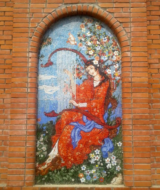Azerbaijan Mosaic Artist