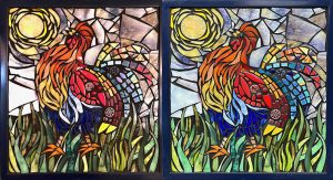 mosaic-rooster-bpostman-lighting-comparison