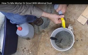 how-to-mix-grout-thinset