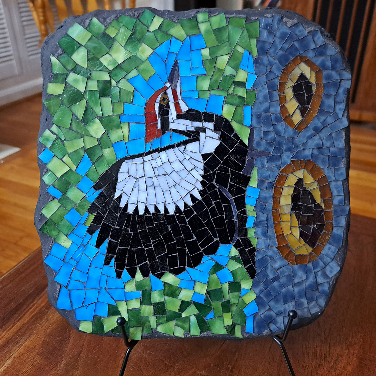 Pileated Woodpecker Mosaic