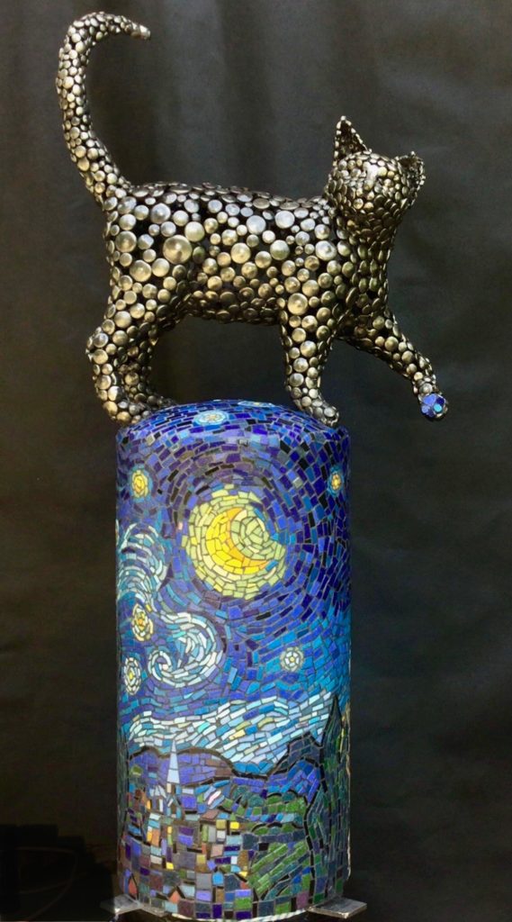 van-goghs-cat-mosaic-sculpture