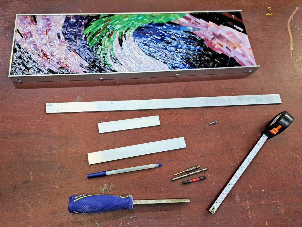 tools-for-making-aluminum-mosaic-frame