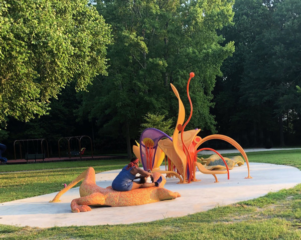 Sculptural Installation at City View Park by May + Watkins Design